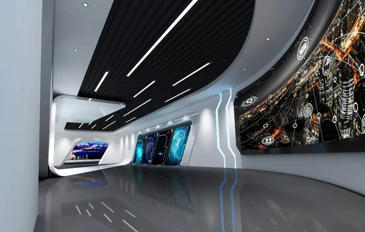 展廳設(shè)計(jì) ，展廳 ，鑫時(shí)空